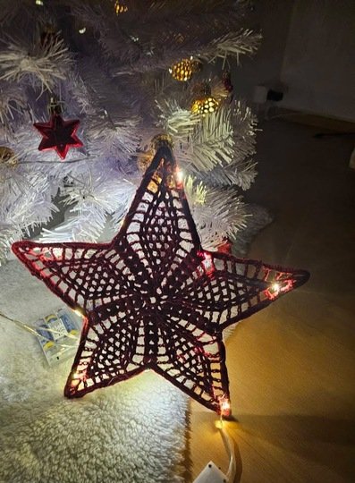 Häkelanleitung LED-Sternchen "Io"