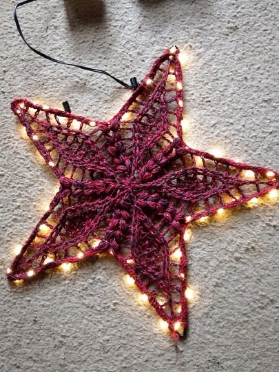 Häkelanleitung LED-Sternchen "Io"