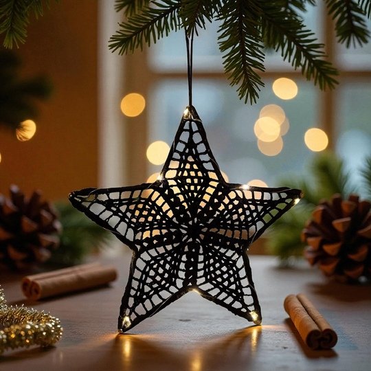 Häkelanleitung LED-Sternchen "Io"