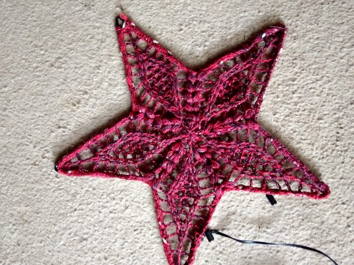 Häkelanleitung LED-Sternchen "Io"