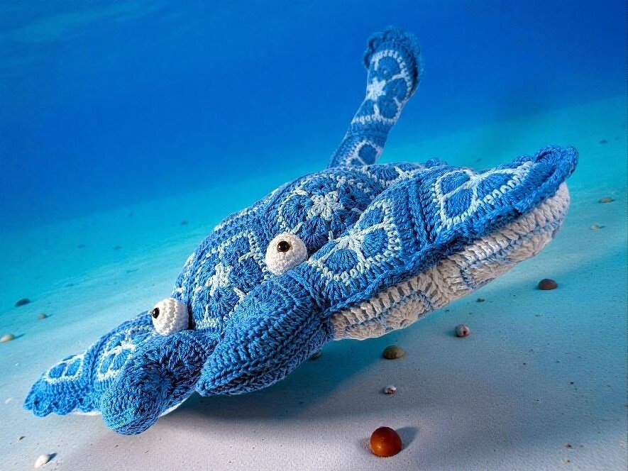 African Flowers Manta Rochen – Häkelanleitung (2 PDF-Dateien) - Bild 7