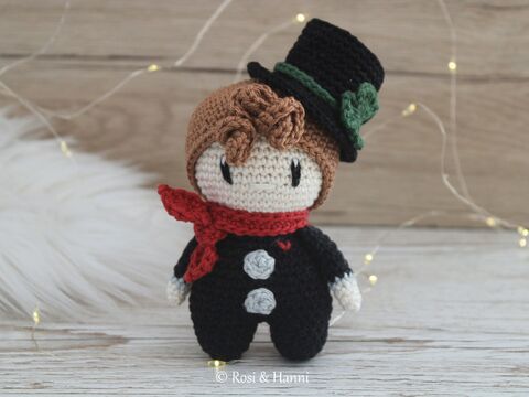Häkelanleitung Schornsteinfeger Ben
