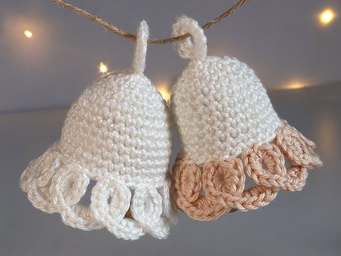 Glocke „Aurelia“ in 3 Größen – Baumschmuck, Tischdeko, Anhänger