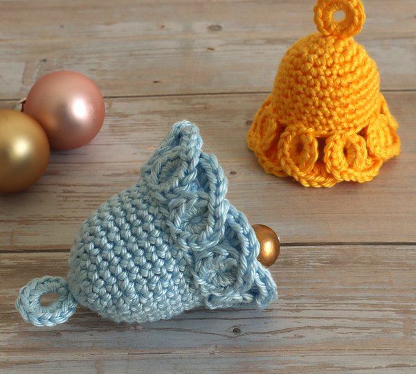 “Aurelia” bell in 3 sizes – ornament, table decoration, gift tag