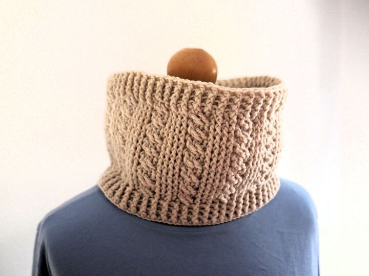 Häkelanleitung Kragenschal Tanja