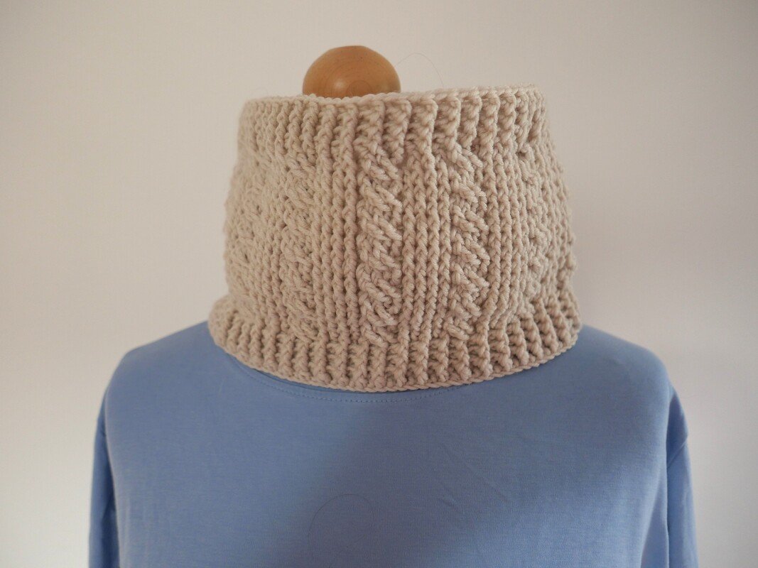 Häkelanleitung Kragenschal Tanja - Bild 3