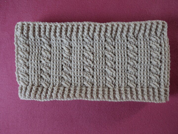 Häkelanleitung Kragenschal Tanja