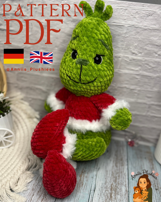 Griesgram- Weihnachten- Häkelanleitung