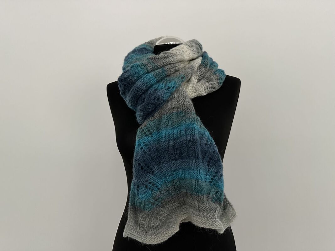 Strickanleitung - Schal "Sollievo" - Bild 3