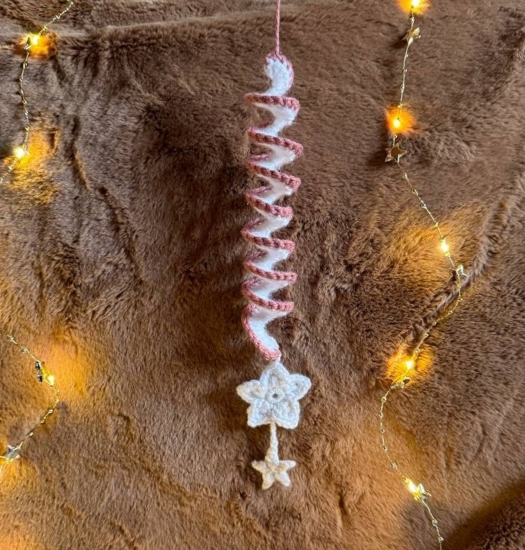 Weihnachtswirbel Häkelanleitung : Engel, Sterne, Weihnachtsbaum, Glocke - Bild 4