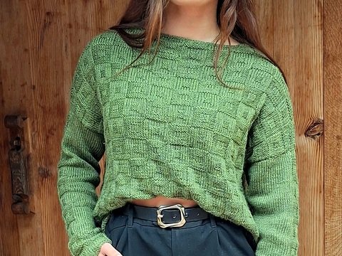 Oversize Damenpullover „Rika“ 40/42 (anpassbar)