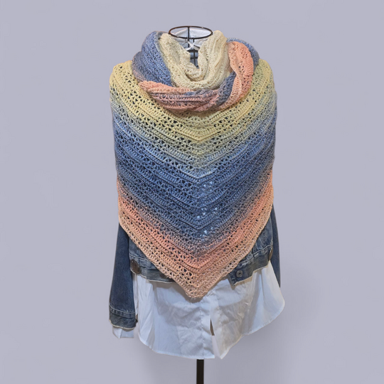 Adventstuch 2025 – Häkelanleitung für dein entspanntes Adventsprojekt