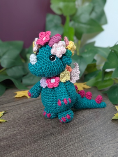 Crochet Dragon - Amigurumi Crochet Pattern (in ENG, DE)