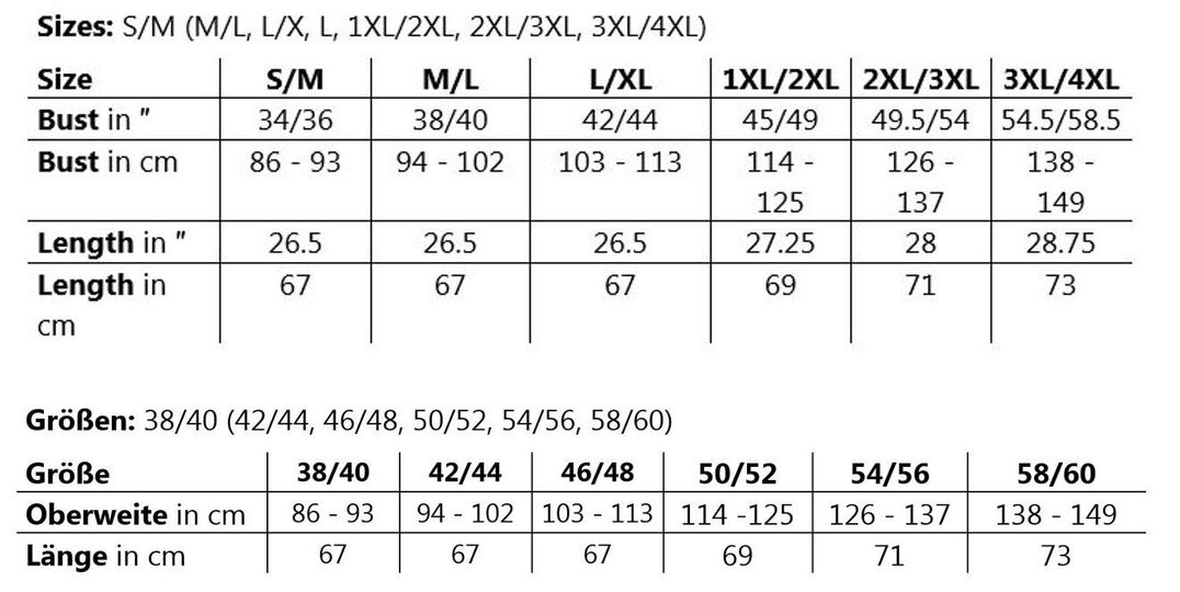 Sustrum, jacket and tunic, sizes S to 4 XL, modular patchwork knitting