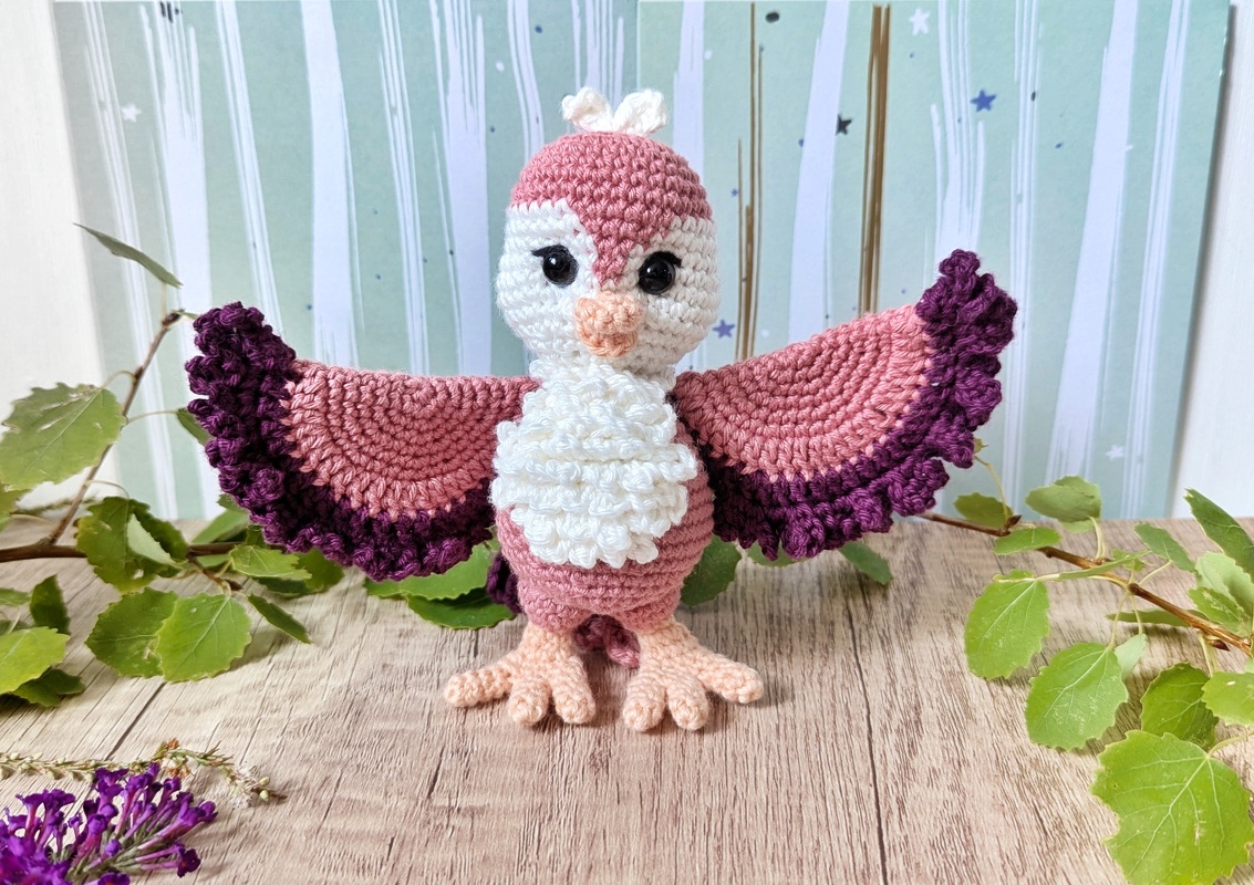 Häkelvogel - Amigurumi Häkelanleitung (in DE, ENG)