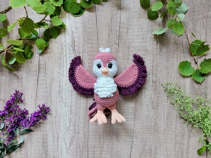 Crochet Bird - Amigurumi Crochet Pattern (in ENG, DE)