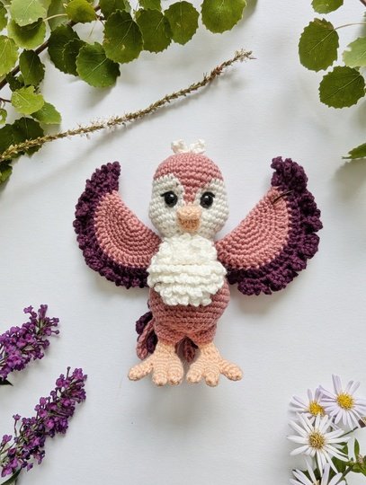 Crochet Bird - Amigurumi Crochet Pattern (in ENG, DE)