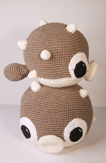 Häkelanleitung Amigurumi Ferdinand der Kugelfisch deutsch DIY the cozy hook