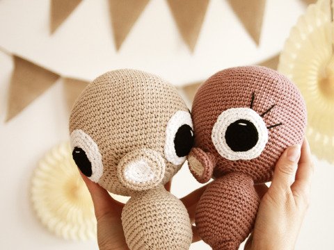 Seepferdchen Häkelanleitung Amigurumi Nayja häkeln DIY the cozy hook PDF