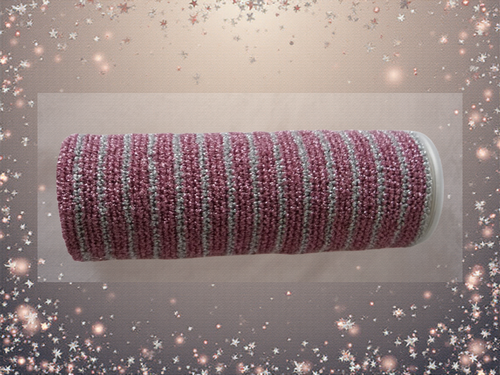 Crochet pattern for chip can cover Kirameku