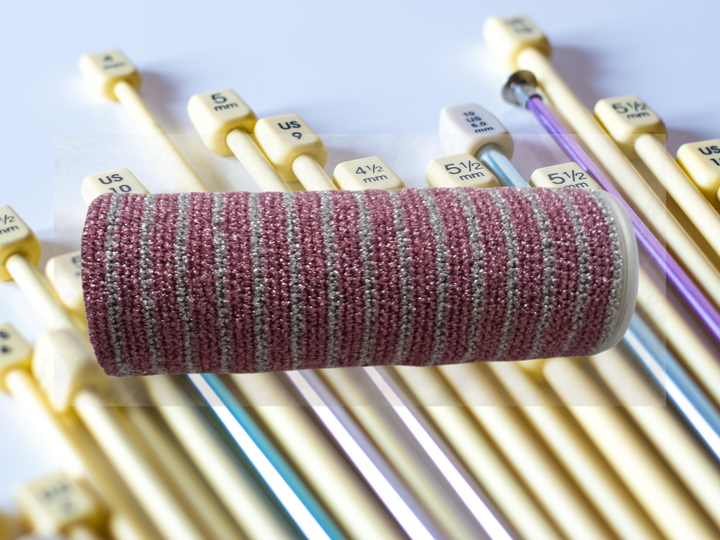 Crochet pattern for chip can cover Kirameku