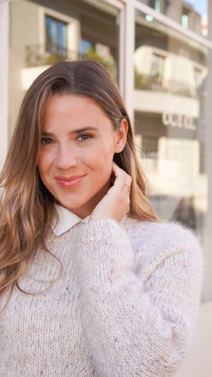 Raglan Pullover mit Streifen stricken - mit Videoanleitung