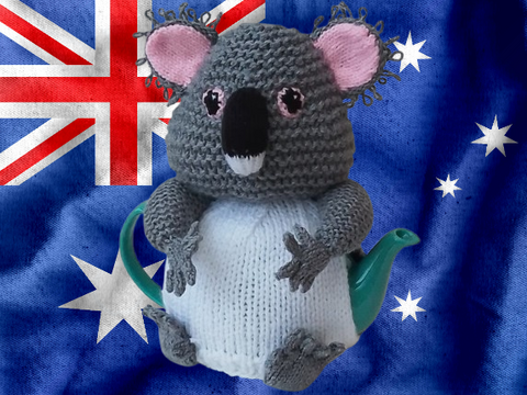 TeaCosyFolk's Koala Tea Cosy Knitting Pattern