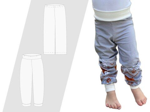 NEU!!! Schnittmuster Schlupfhose für Kinder