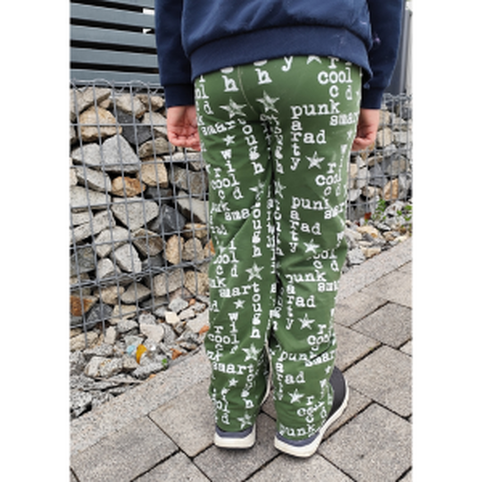 Schnittmuster Kinder Schlupfhose PDF – Kinderhose nähen 86–164