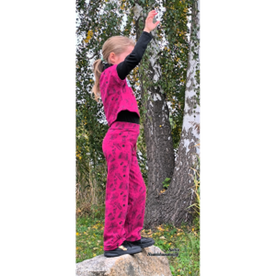 Schnittmuster Kinder Schlupfhose PDF – Kinderhose nähen 86–164