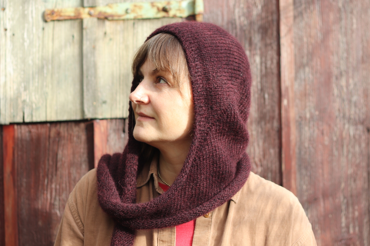 RIKA hooded scarf, Knitting pattern - Bild 4