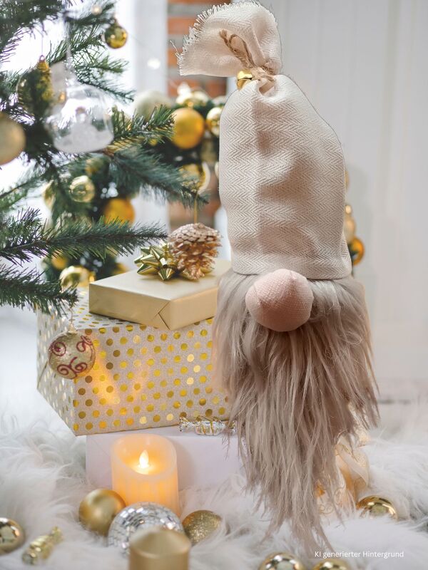 DIY Sockenwichtel ohne Nähen – Hygge & Skandi Style Weihnachtsdeko - Bild 2