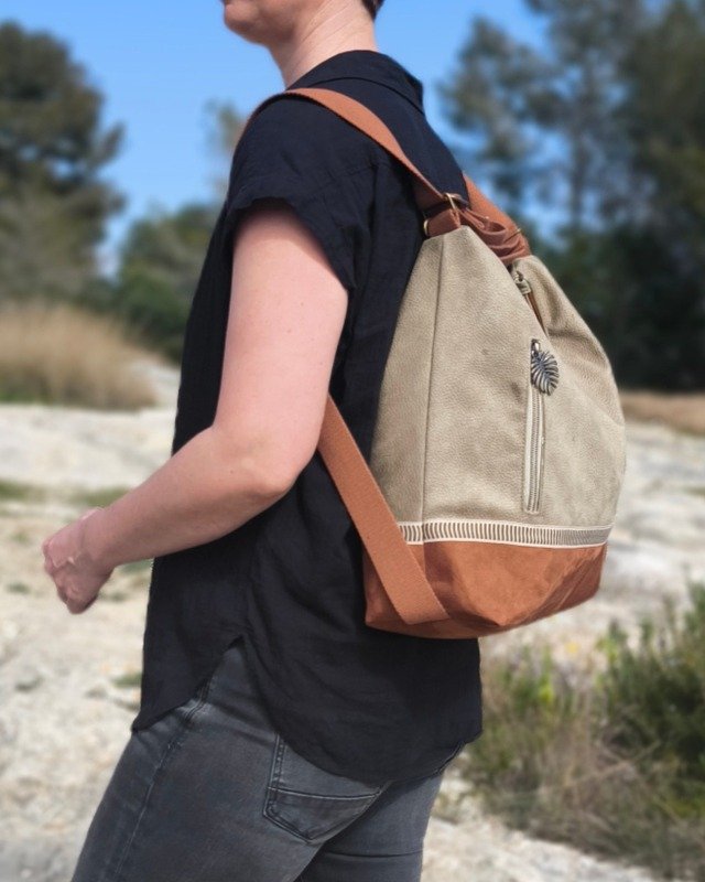 Rucksacktasche Vayana – PDF Anleitung und Schnittmuster in A4 und A0 - Bild 9