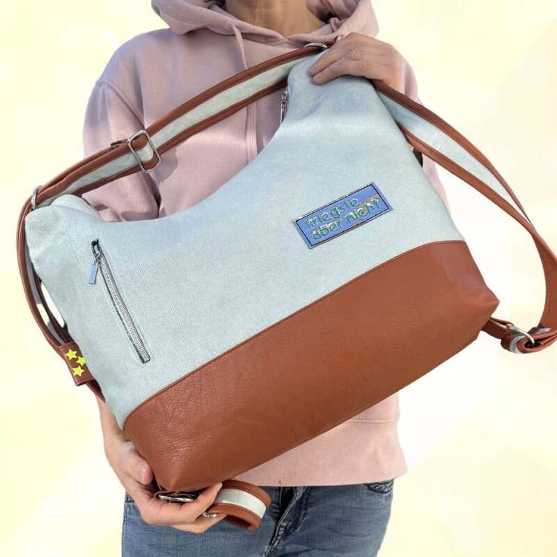 Rucksacktasche Vayana – PDF Anleitung und Schnittmuster in A4 und A0 - Bild 4