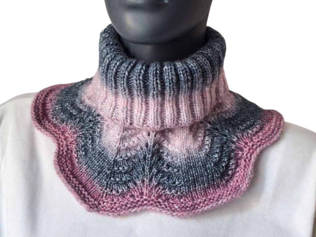 Strickanleitung Schalkragen, Cowl, Neckwarmer, Kragenschal, Halssocke  #344 - Bild 10