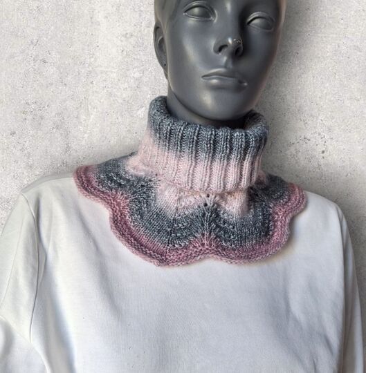 Strickanleitung Schalkragen, Cowl, Neckwarmer, Kragenschal, Halssocke  #344