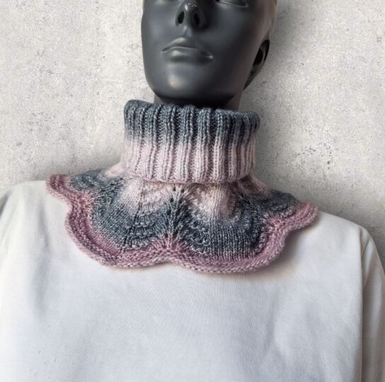 Strickanleitung Schalkragen, Cowl, Neckwarmer, Kragenschal, Halssocke  #344