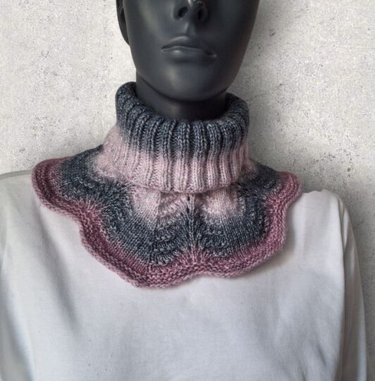 Strickanleitung Schalkragen, Cowl, Neckwarmer, Kragenschal, Halssocke  #344