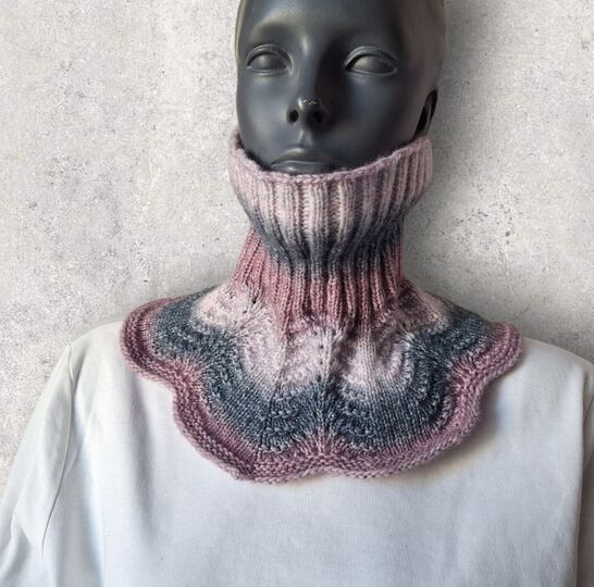 Strickanleitung Schalkragen, Cowl, Neckwarmer, Kragenschal, Halssocke  #344