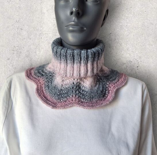 Strickanleitung Schalkragen, Cowl, Neckwarmer, Kragenschal, Halssocke  #344