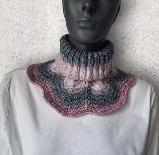 Strickanleitung Schalkragen, Cowl, Neckwarmer, Kragenschal, Halssocke  #344