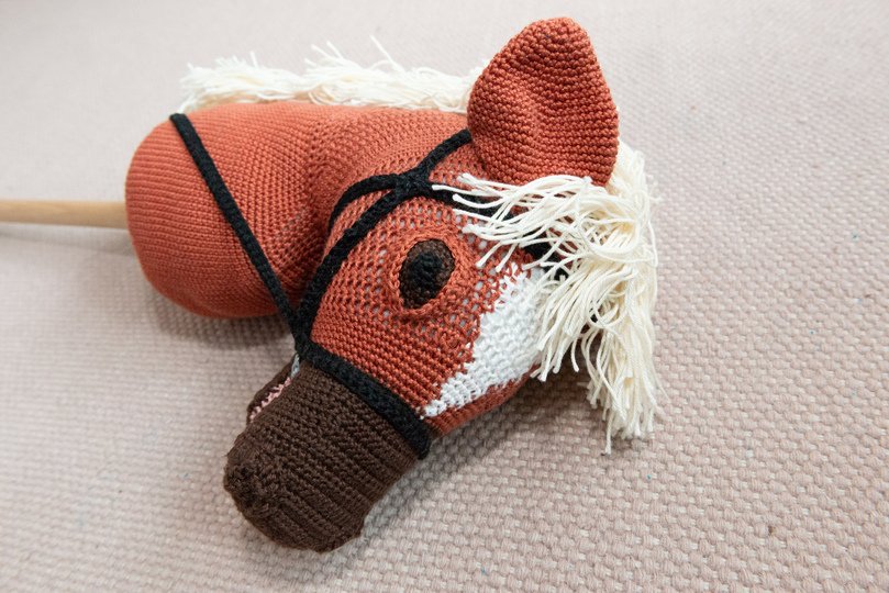Hobby Horse Crochet Pattern, Hobby Horse with Blaze, DIY Crochet Pony
