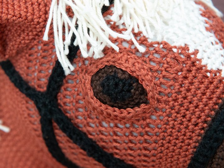 Hobby Horse Häkelanleitung, Anleitung Steckenpferd mit Blesse zum häkeln