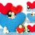 With Love, heart, pillow, many sizes, knitting pattern