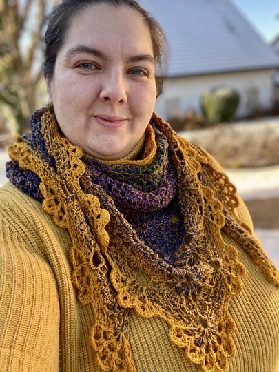 Anleitung Dreieckstuch Petalpoesie - Ein gehäkeltes Frühlings-Gedicht