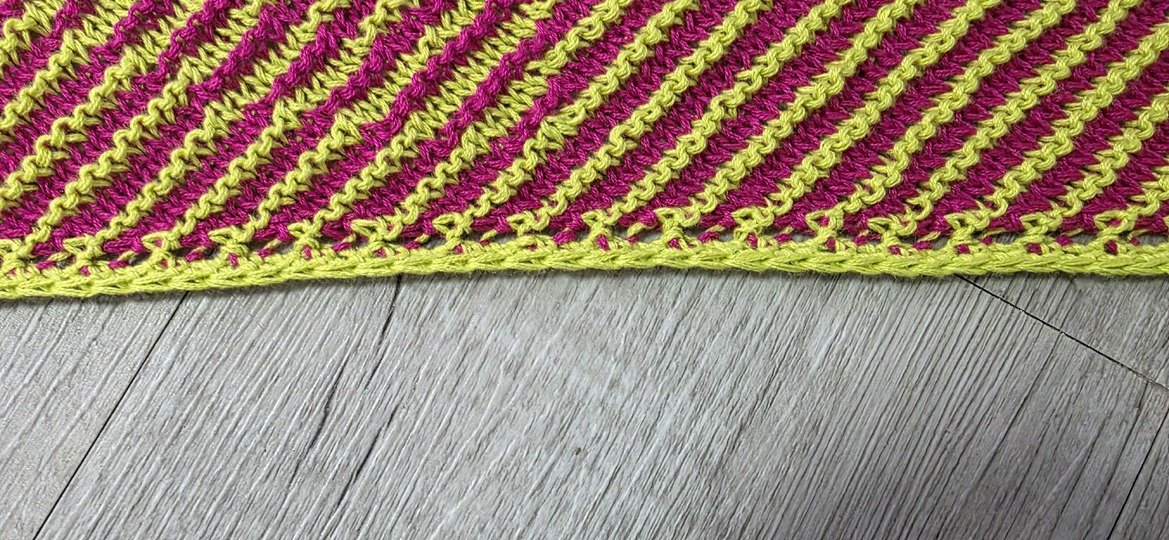 Buddha, Schattenstricken, Illusionsstricken, Motivtuch