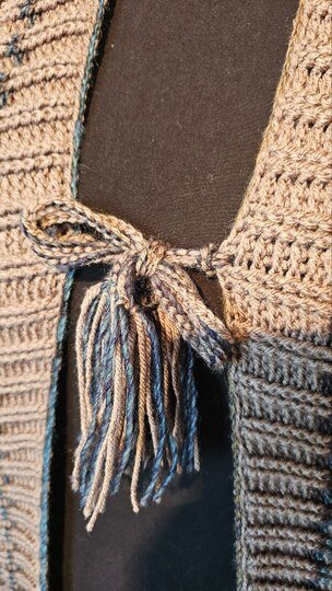 Traum-Jacke tunesisch gehäkelt