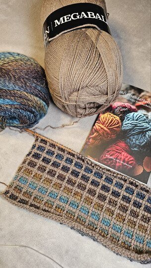 Traum-Jacke tunesisch gehäkelt