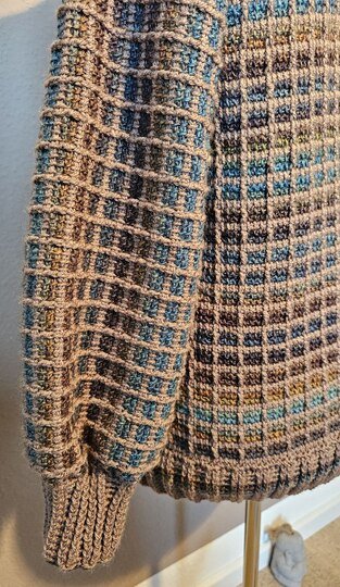 Traum-Jacke tunesisch gehäkelt