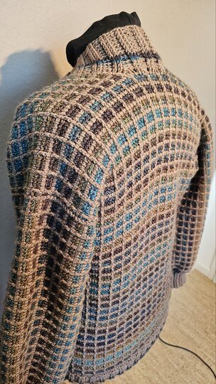 Traum-Jacke tunesisch gehäkelt